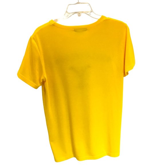 Mislook Unisex Yellowstone Dutton Ranch Brand Logo Tee Yellow Size Men's Large - Picture 2 of 10